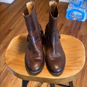 Frye leather boots. Size 9